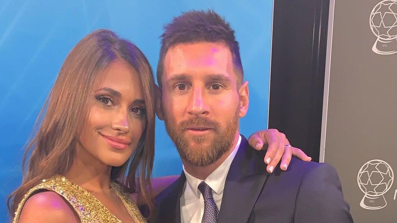 Vrouw Lionel Messie Antonela Roccuzzo