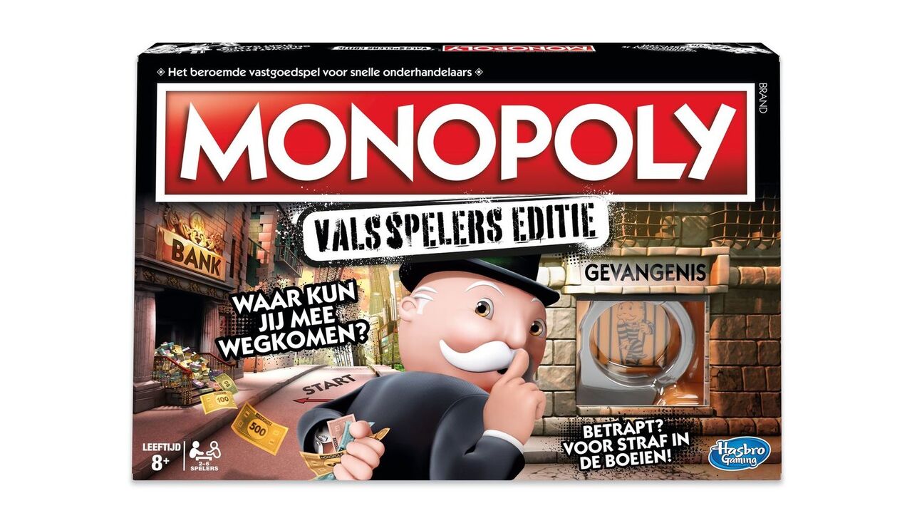 Illustratie voor: Geniaal: Bol.com verkoopt een Monopoly Valsspelers Editie