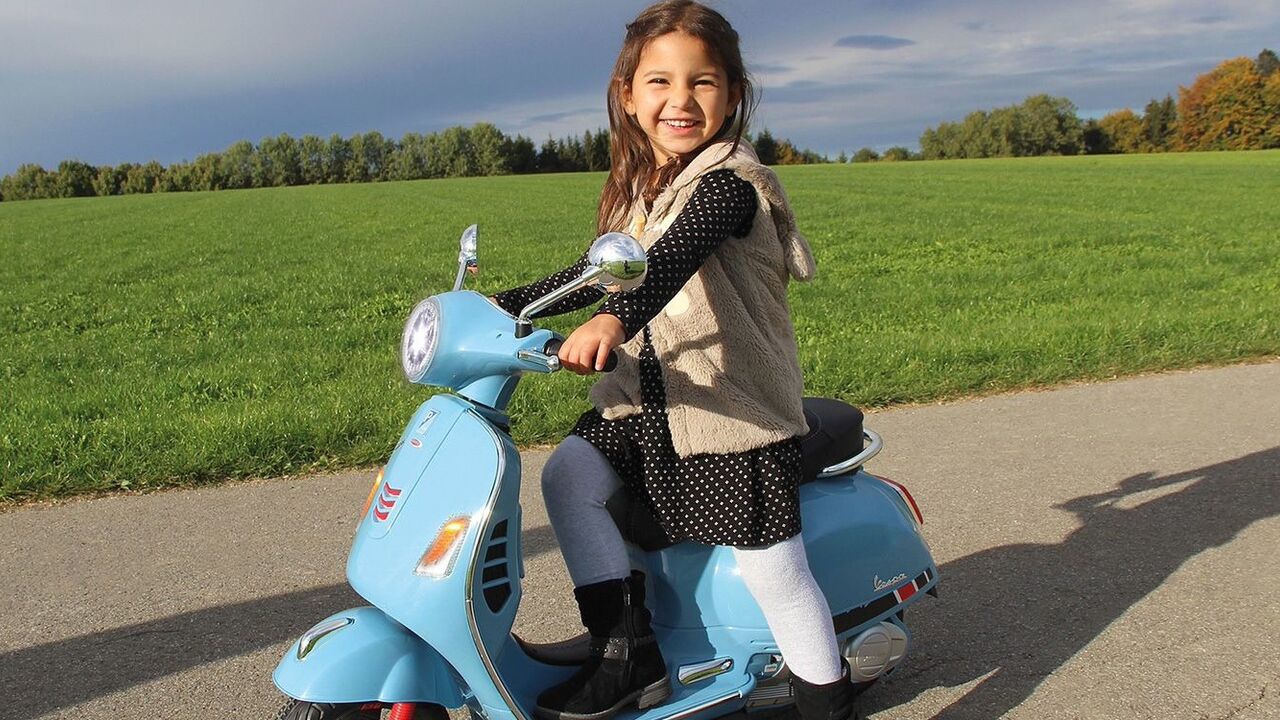 elektrische mini-vespa