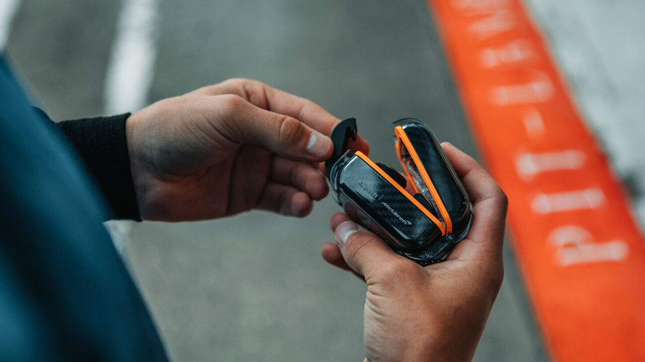 Draadloze oordopjes Klipsch Formule 1 McLaren