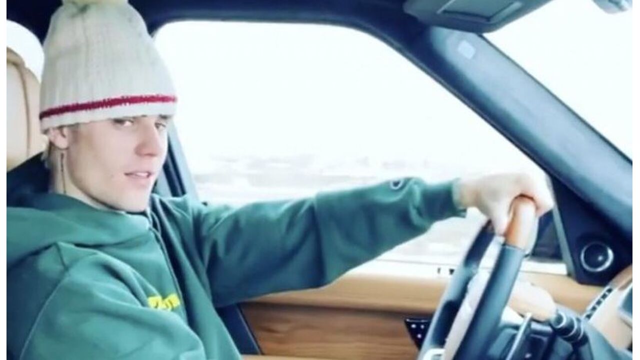 justin bieber nieuwe Rolls Royce