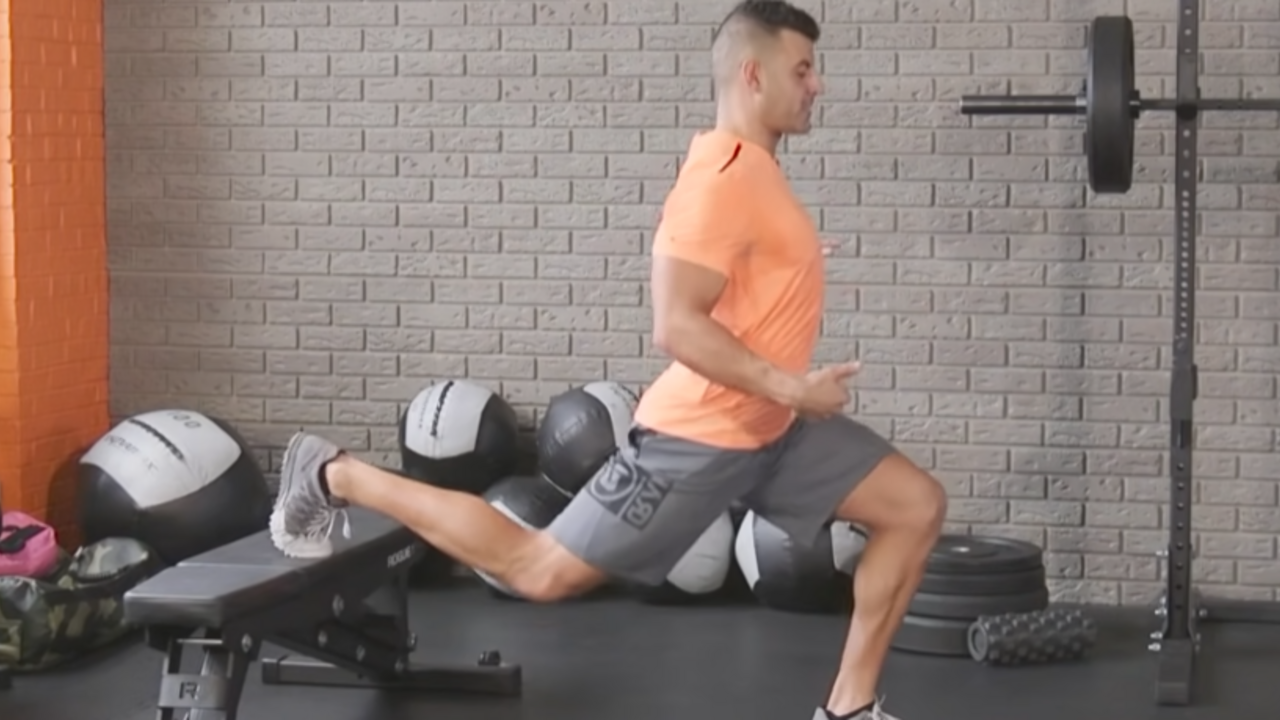 Bulgarian split squat
