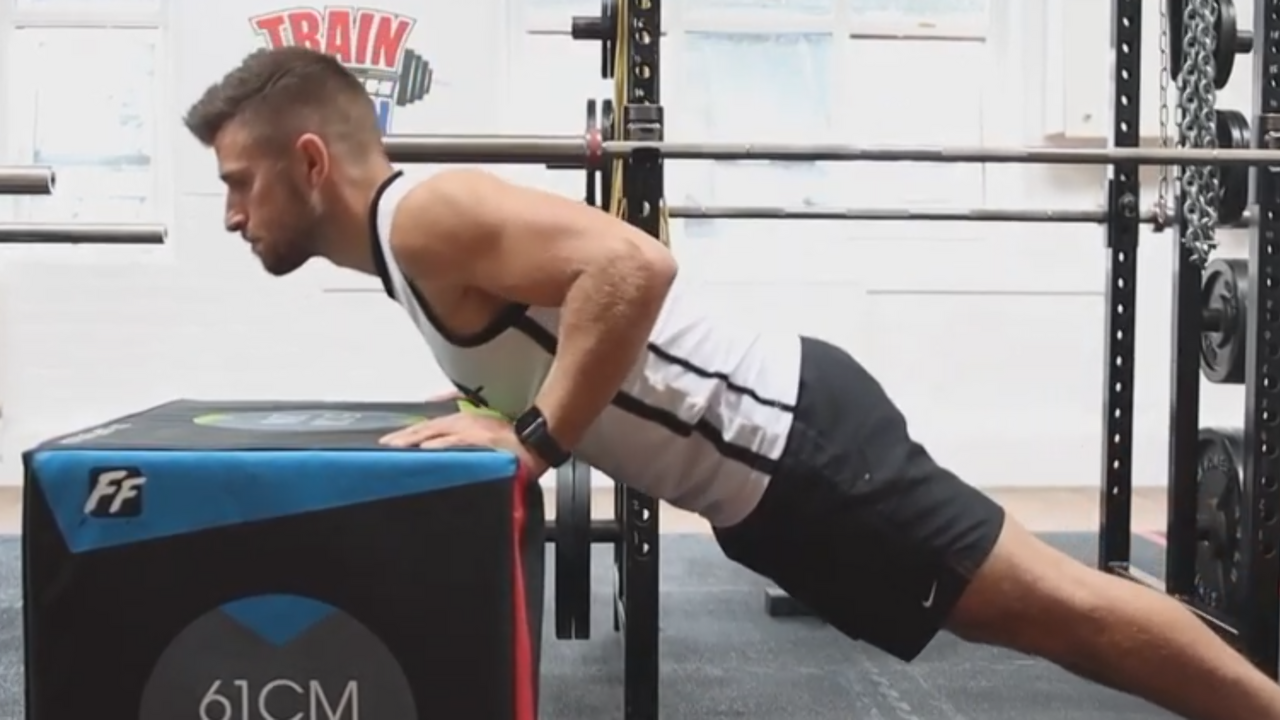 incline push up