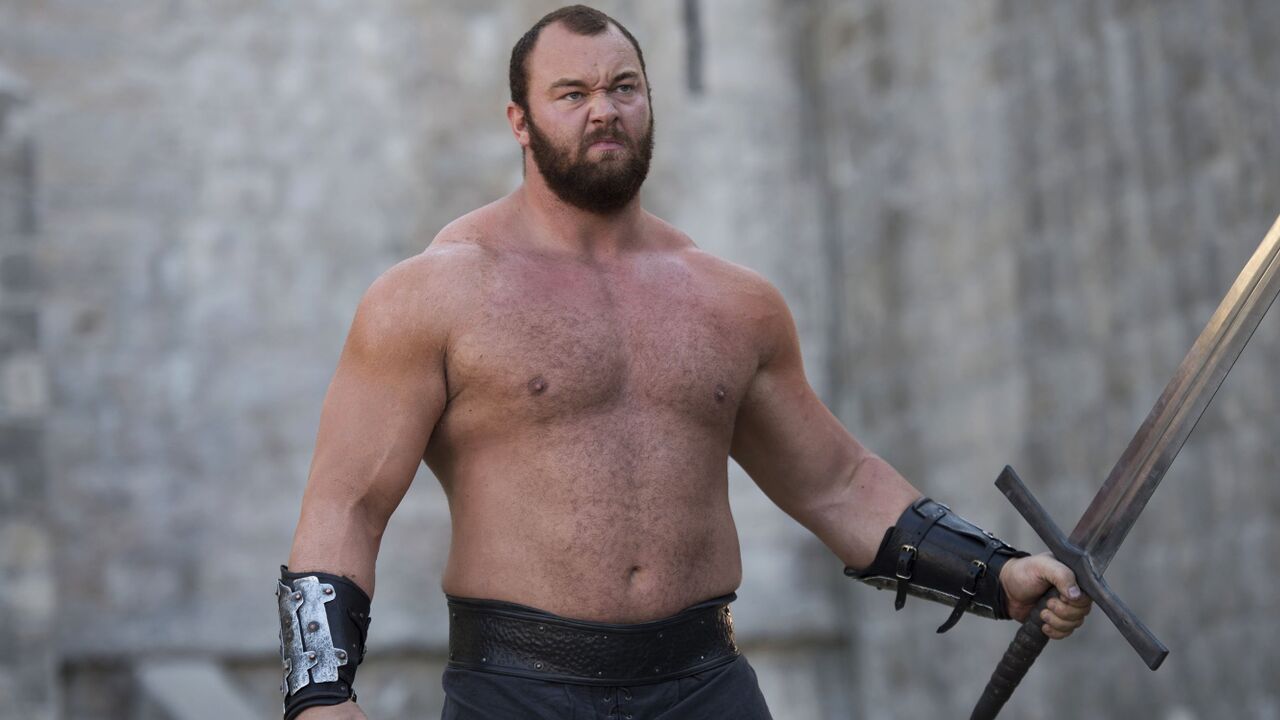 Illustratie voor: Bizarre transformatie: The Mountain uit Game of Thrones valt 50 kg af