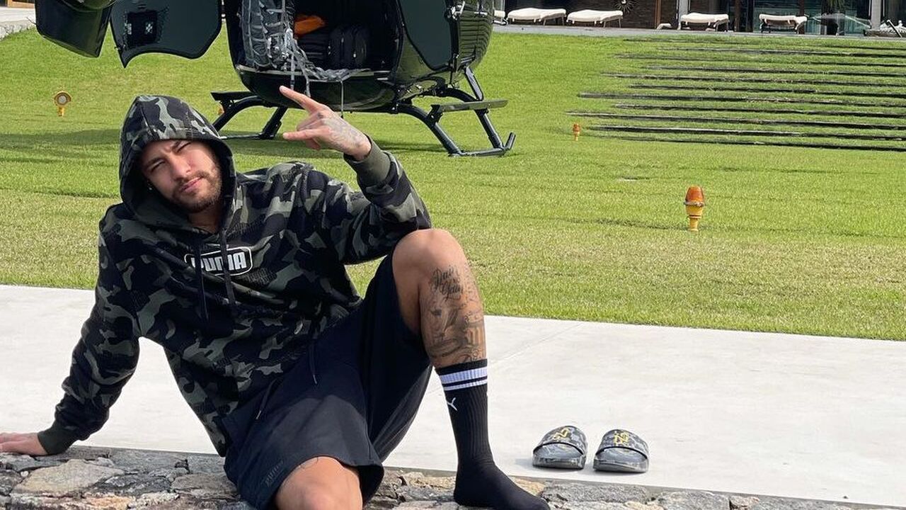 Neymar Helikopter Instagram