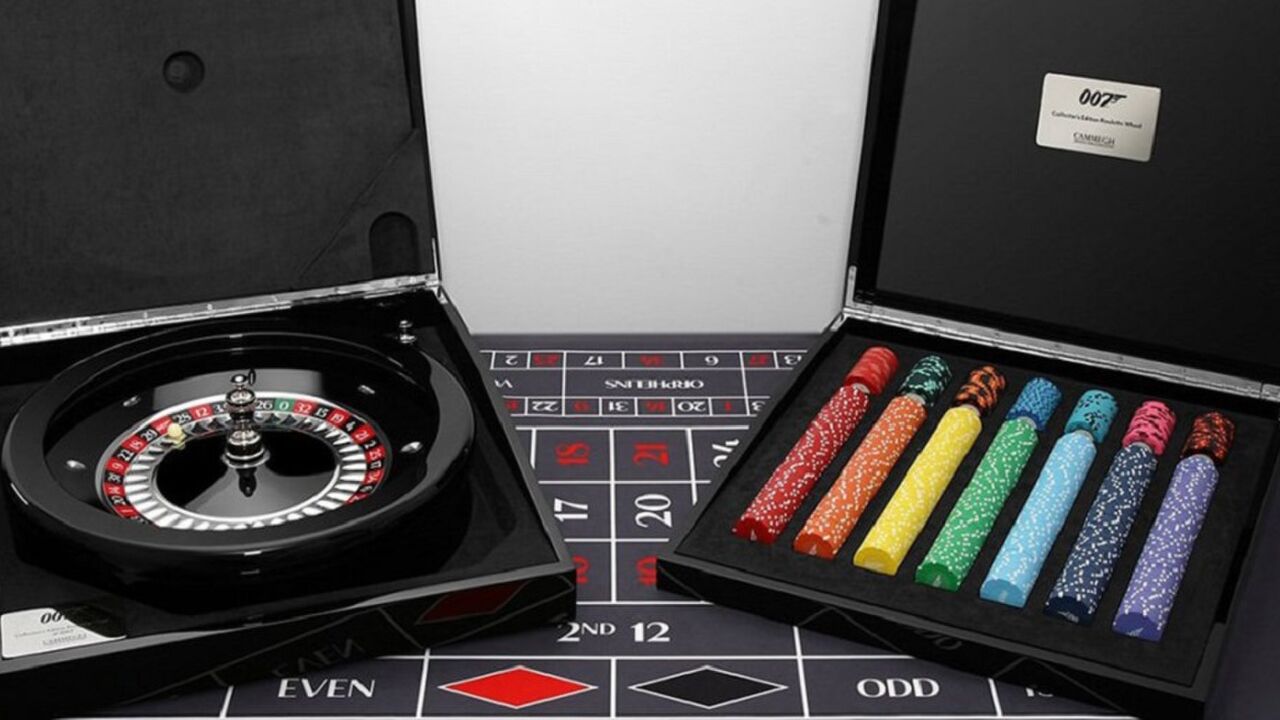 James Bond rouletteset