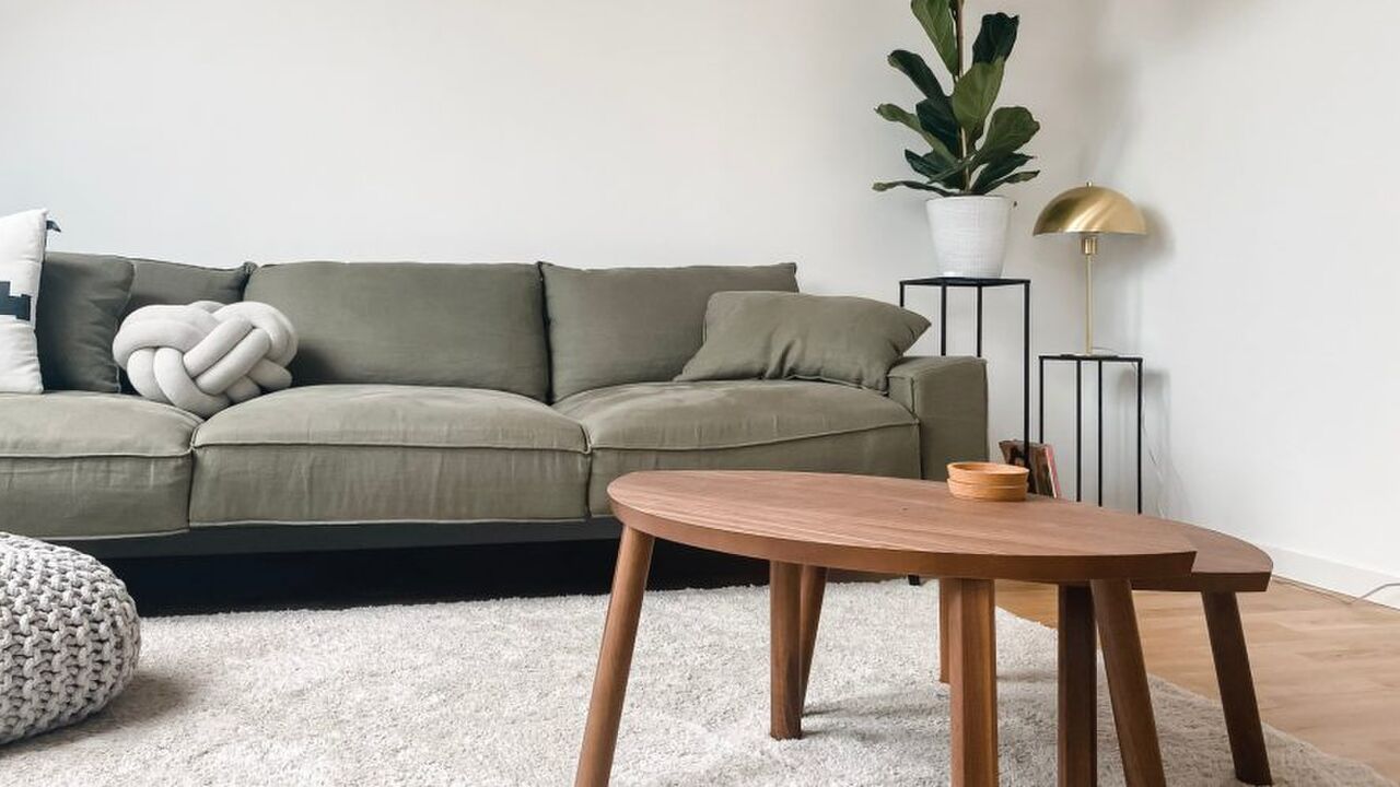belangrijke meubels in huis van een man