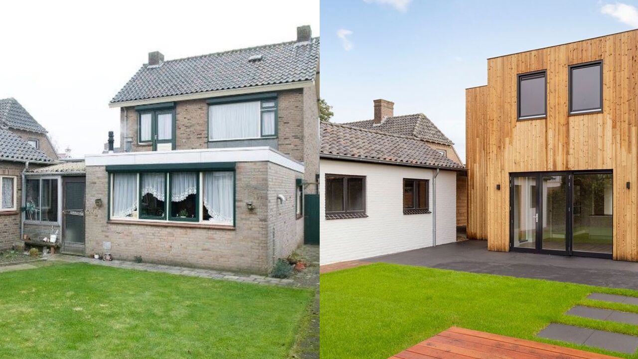 Funda makeover omgebouwd huis te koop