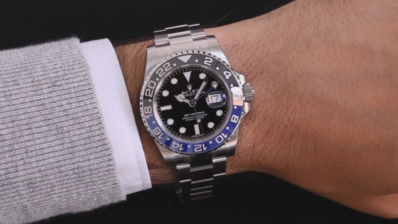Rolex Batman horloge