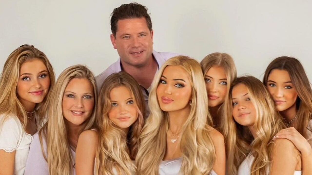 vader krijgt knappe dochters