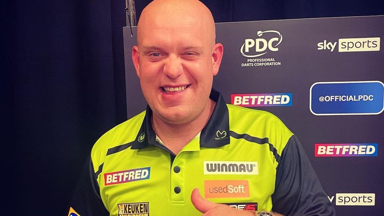 wagens Michael van Gerwen darten