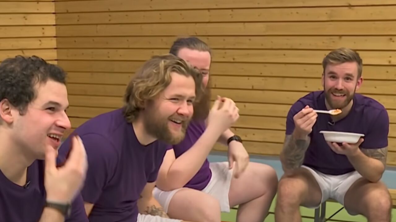 voetballen met laxeermiddel