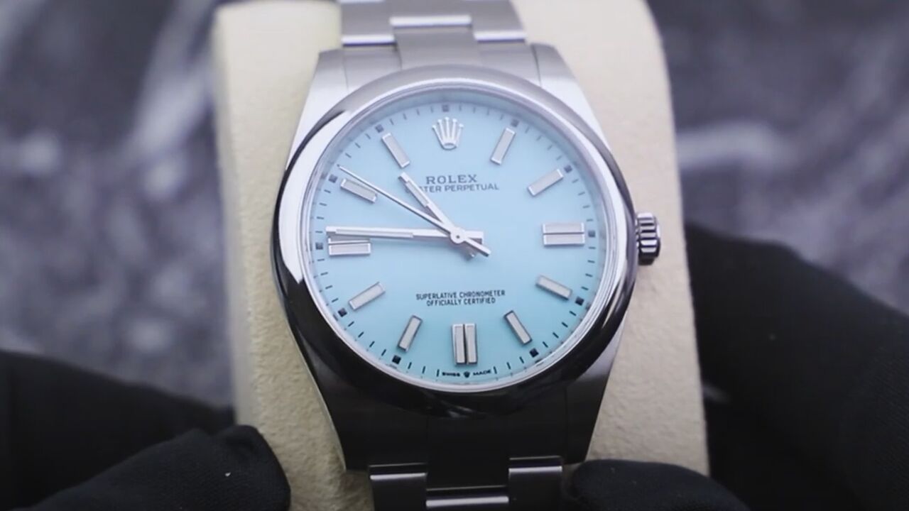 Rolex Oyster Perpetual blue tiffany dial prijsstijging 2021 2022