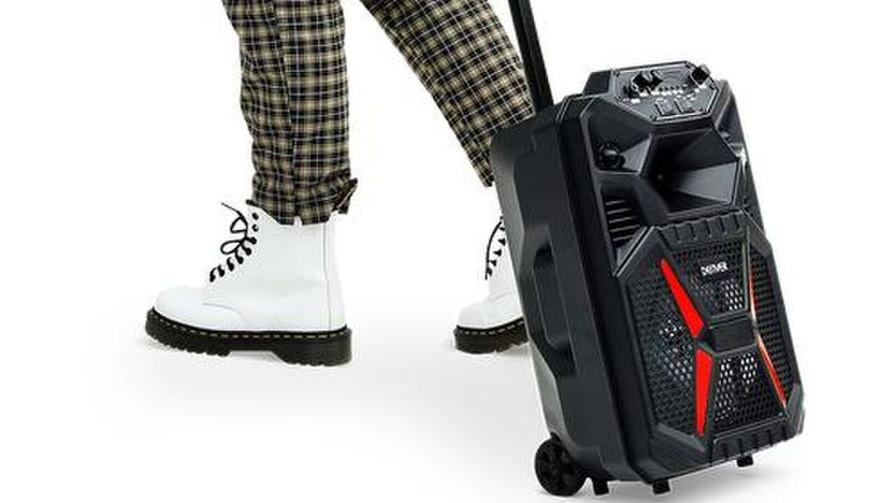 action-trolley speaker