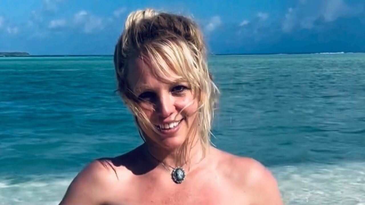 Britney Spears foto's Instagram strand