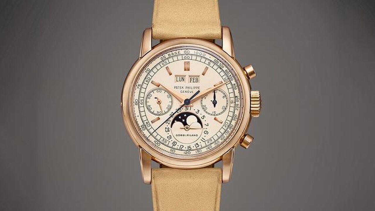 Nieuw wereldrecord- hoogste prijs ooit betaald voor een vintage Patek Philippe horloge