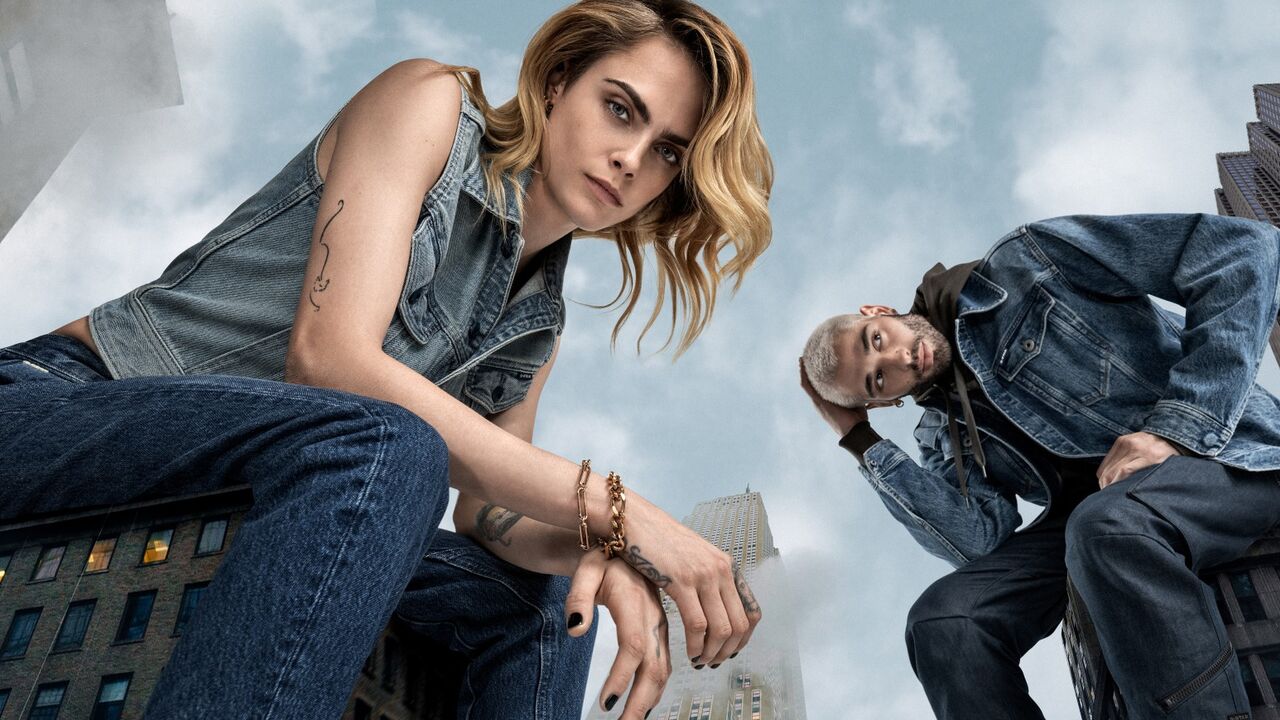 cara delevigne g-star collectie