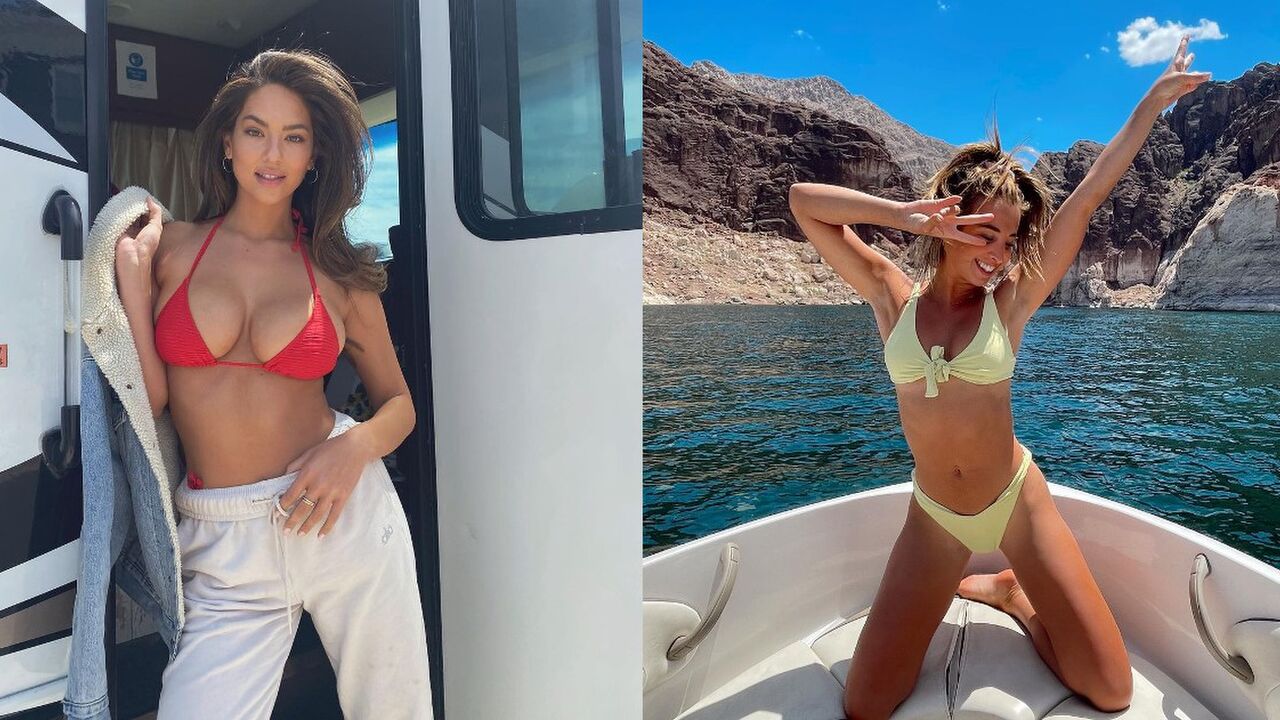 rookies of the year christie harper en katie austin sports illustrated swimsuit 2022