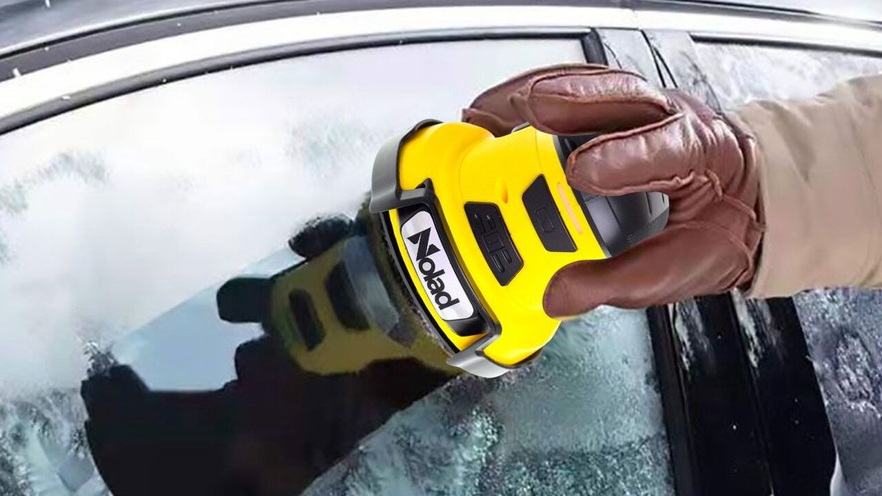 elektrische ijskrabber sneeuwvrij autoruiten ramen schoon snel