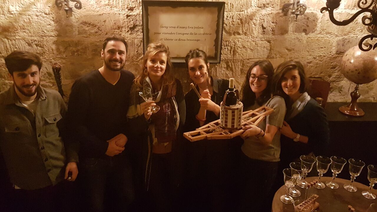 escape room wijn frankrijk