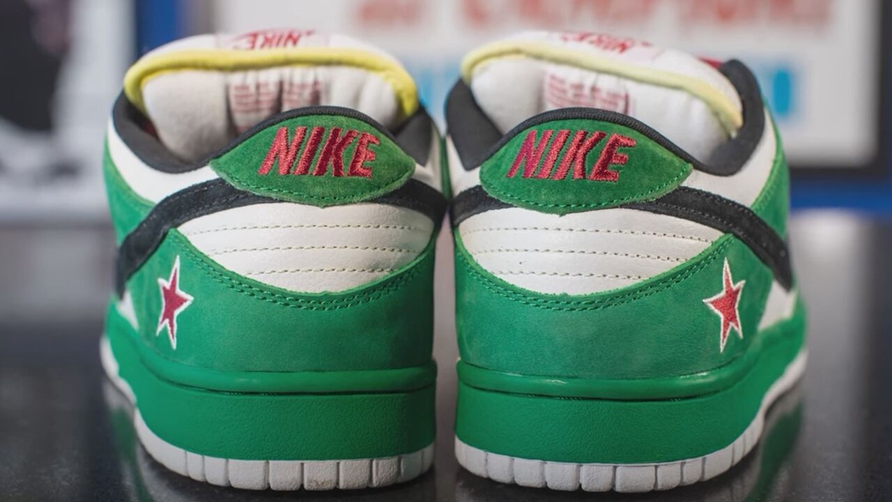 nieuwe nike sneaker heineken 2023 variant