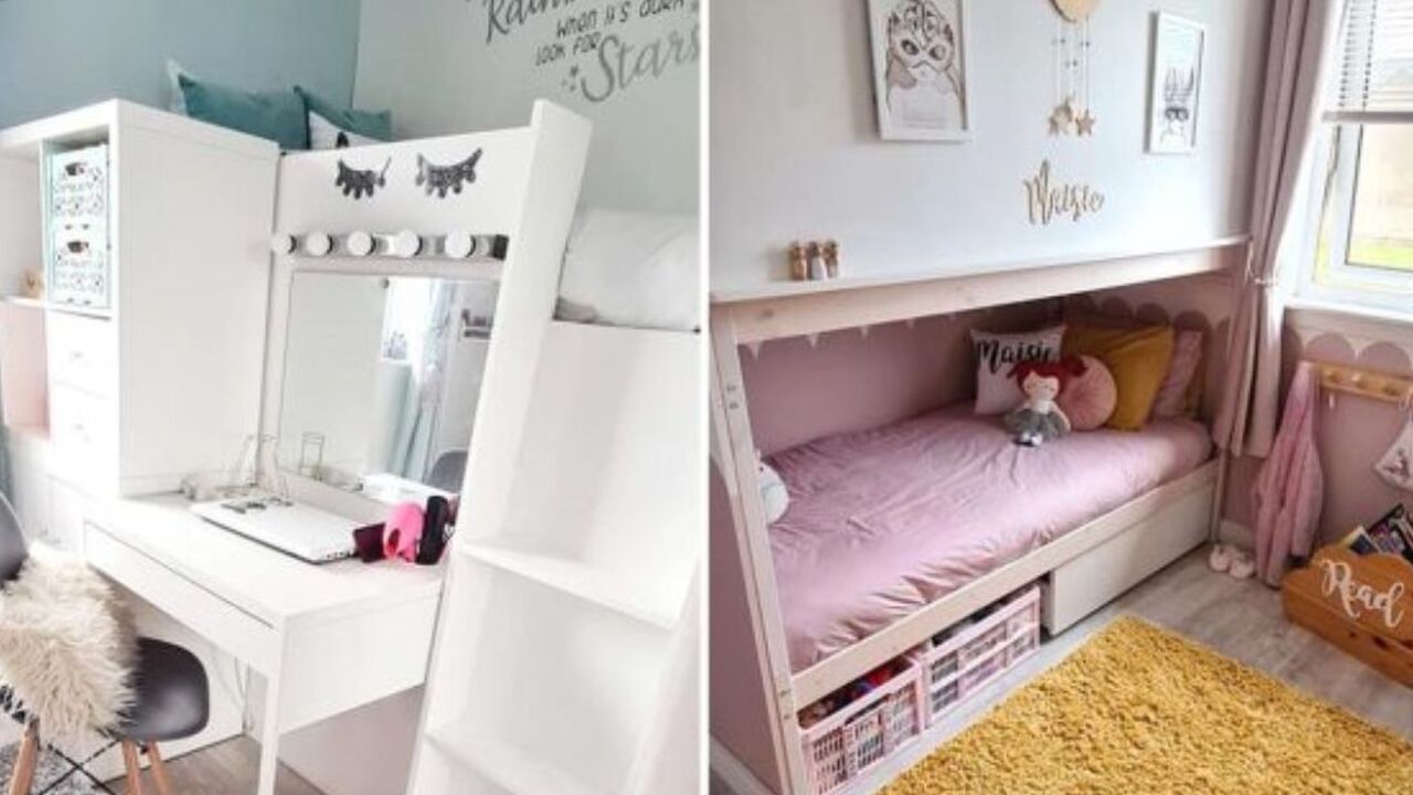 DIY do it yourself kamer in twee