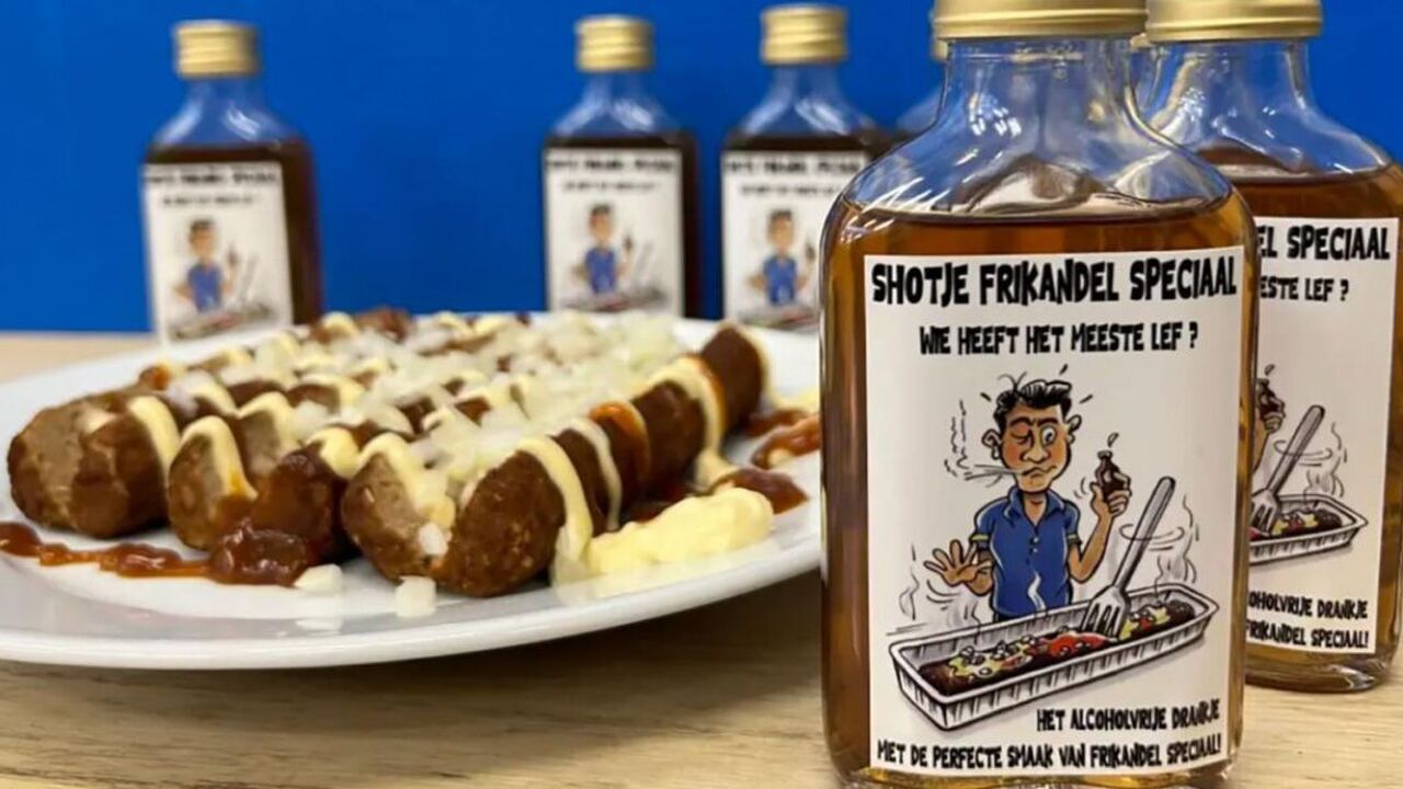 Dit frikandel-speciaal shotje wordt een echte hit