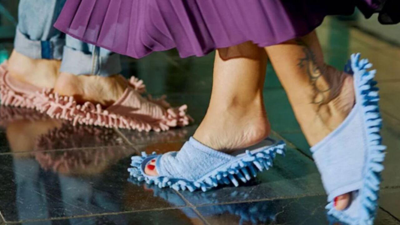 dweilslippers van de Zeeman zijn een regelrechte hit