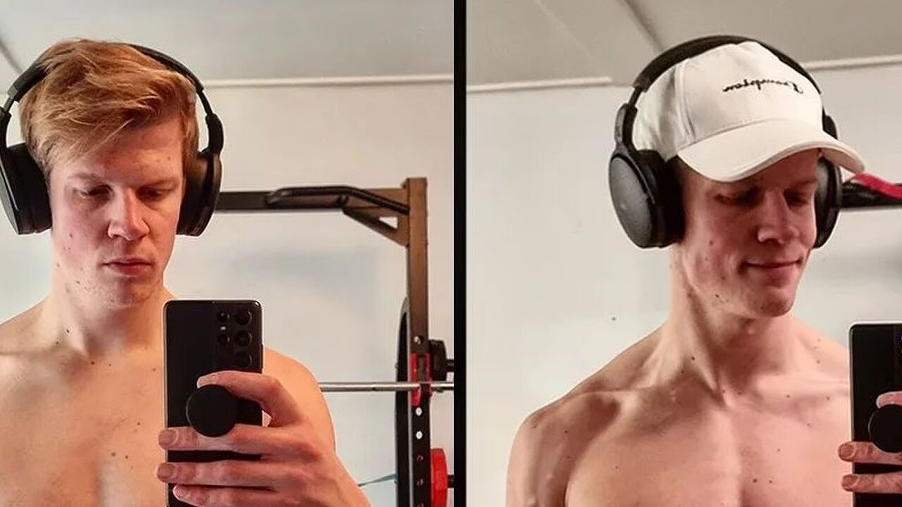 harm de vries youtuber sixpack