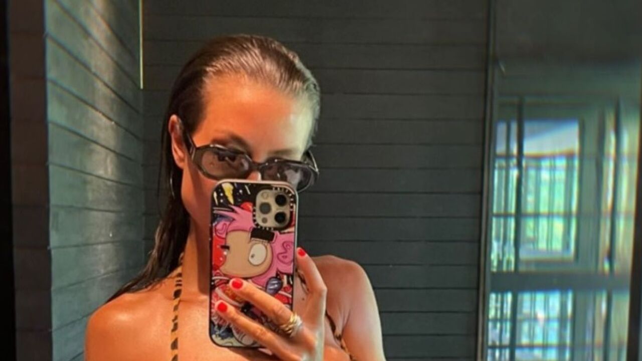 jaimie vaes bikini tijger indonesie