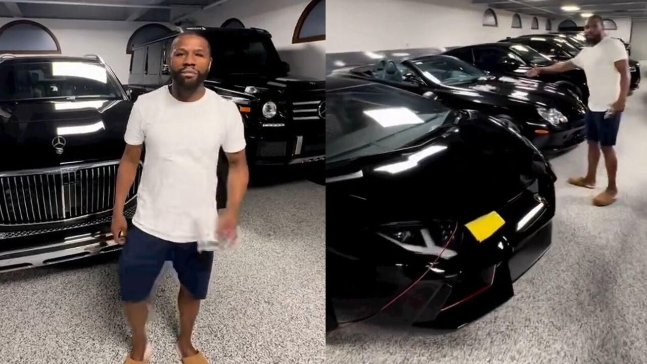 supercars floyd mayweather auto verzameling