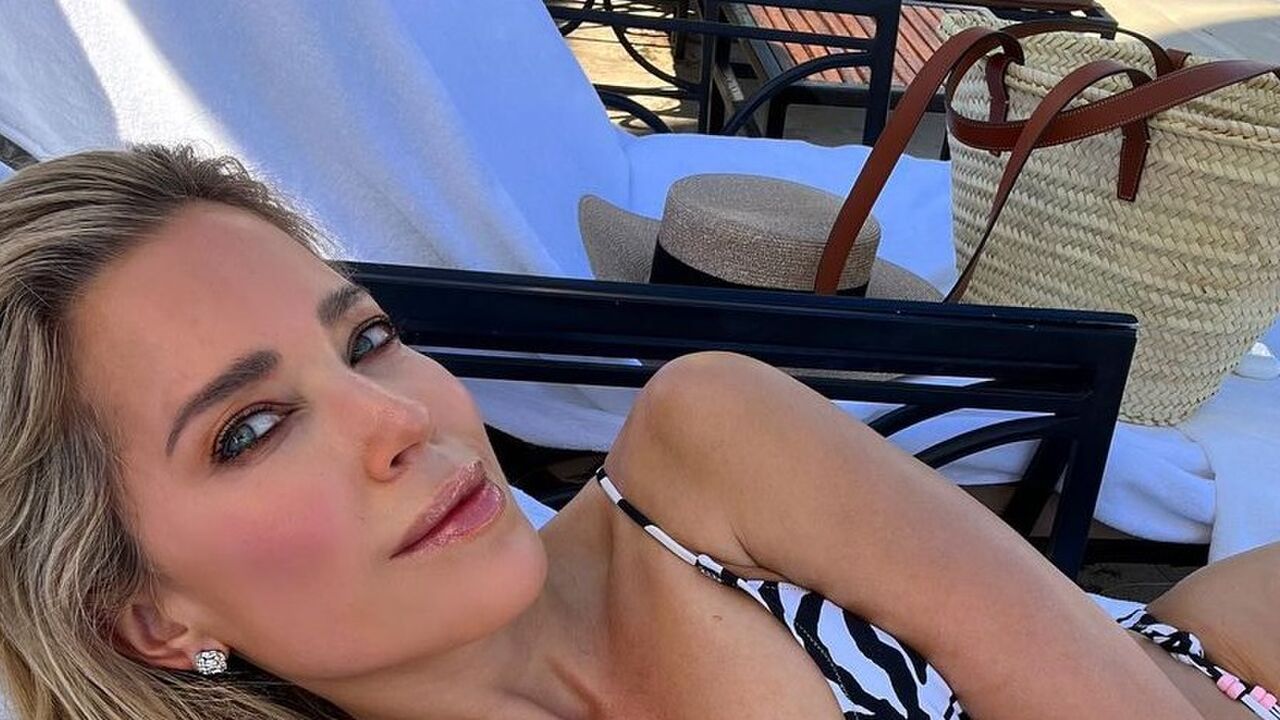 sylvie meis bikini zebra