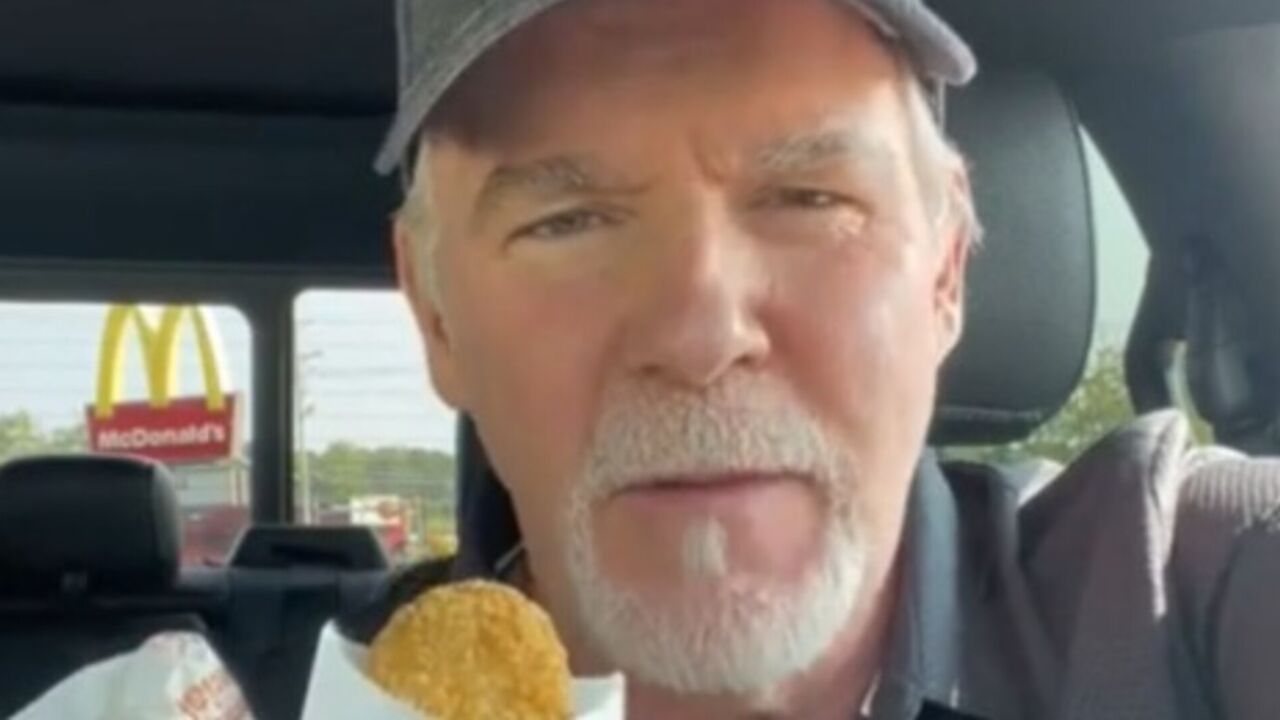 mcdonald's dieet drie keer per dag eten