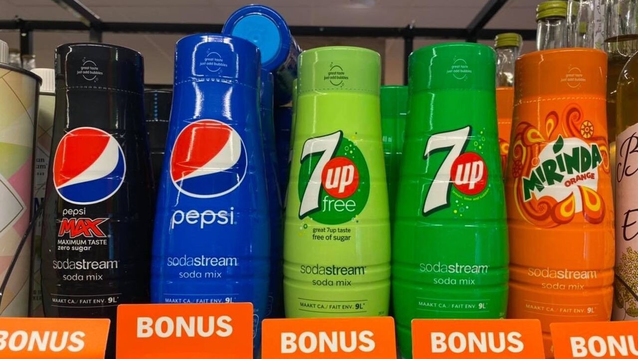 sodastream siroop albert heijn blokker