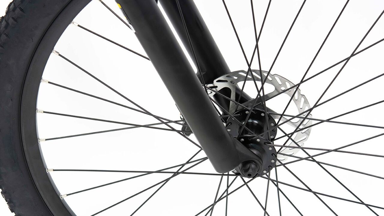 e-bike mountainbike lidl zwart