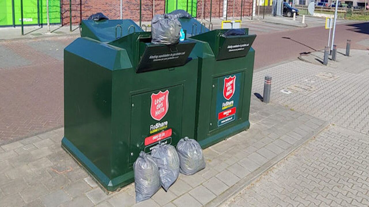 textielbak voor kleding
