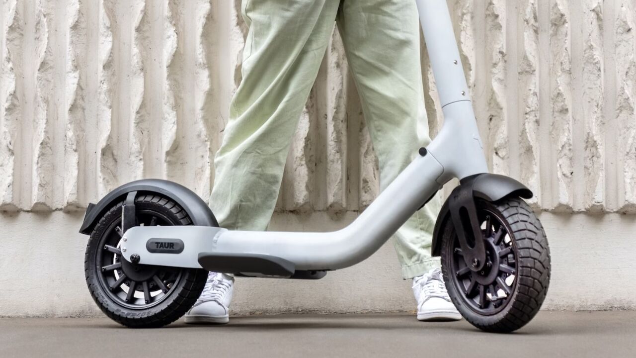 taur elektrische step apple van de e-scooters