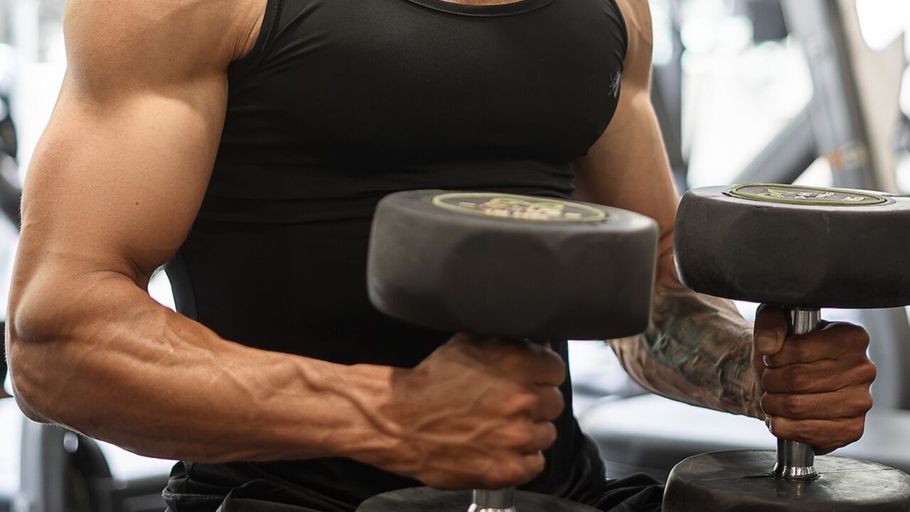 3 minuten oefening work-out biceps