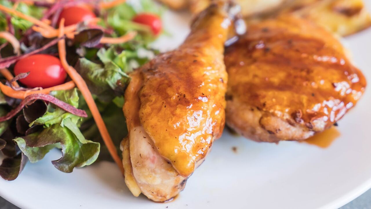 Wat gebeurt er met je spieren als je elke dag kip eet?