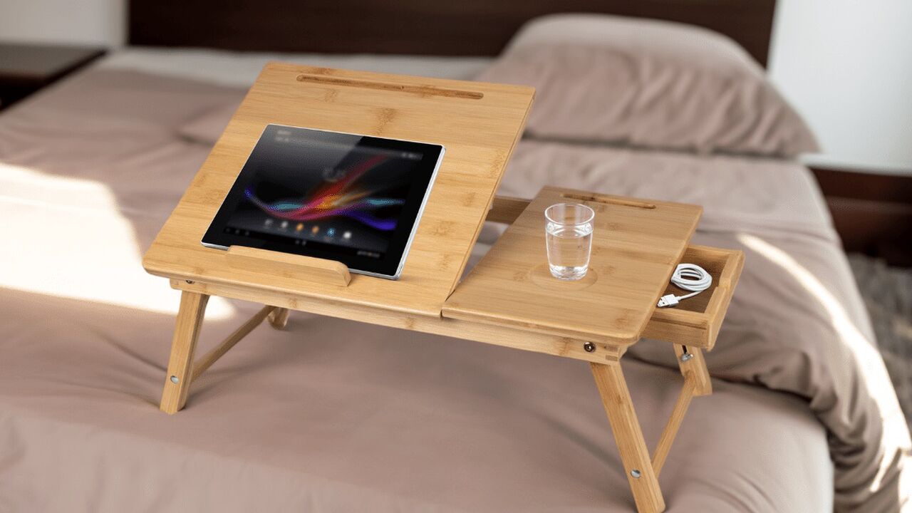 tafeltje voor in bed aldi