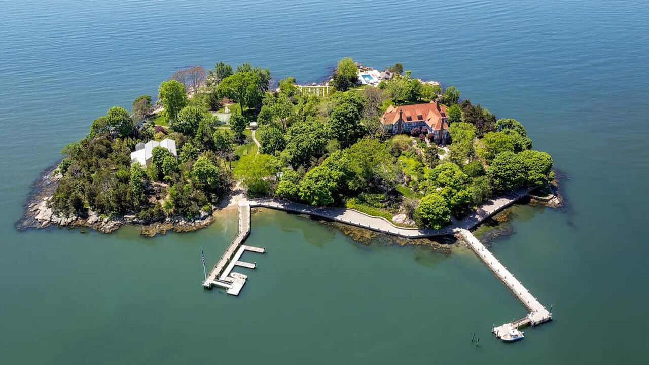 Illustratie voor: Privé-eiland ‘Rogers Island’ staat nu te koop voor zo’n €32 miljoen