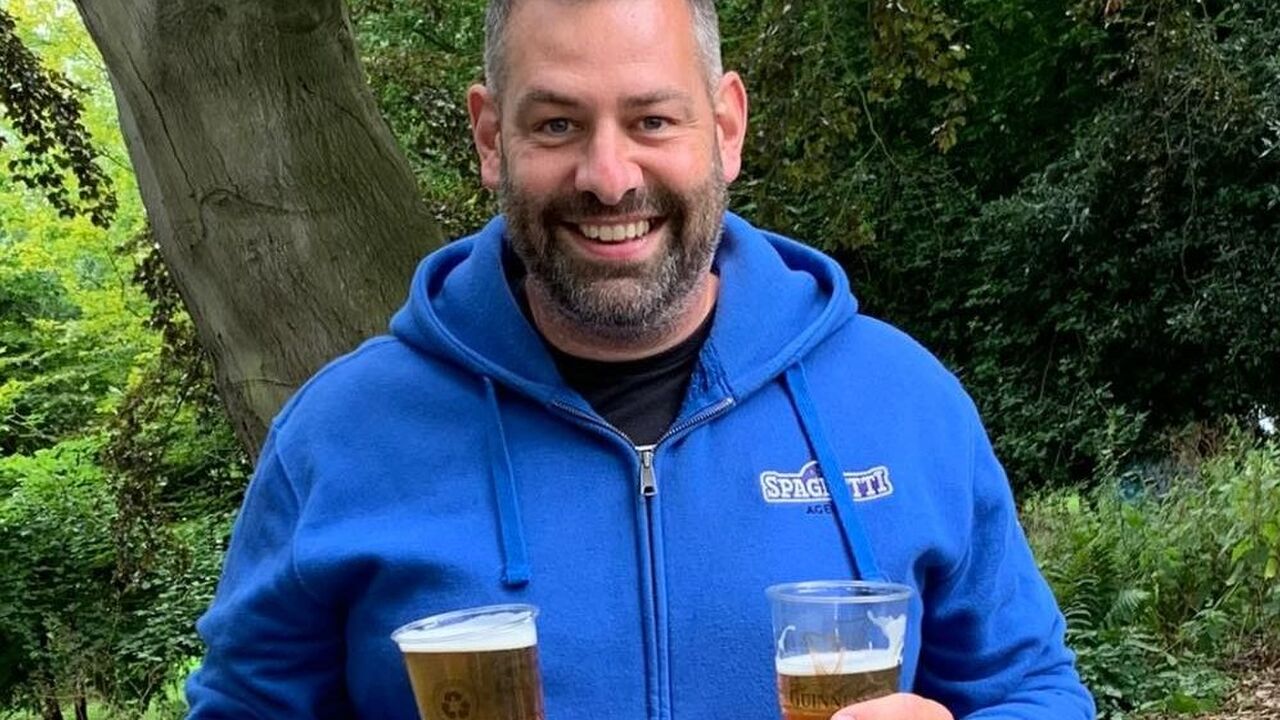 man stopt met drinken transformatie