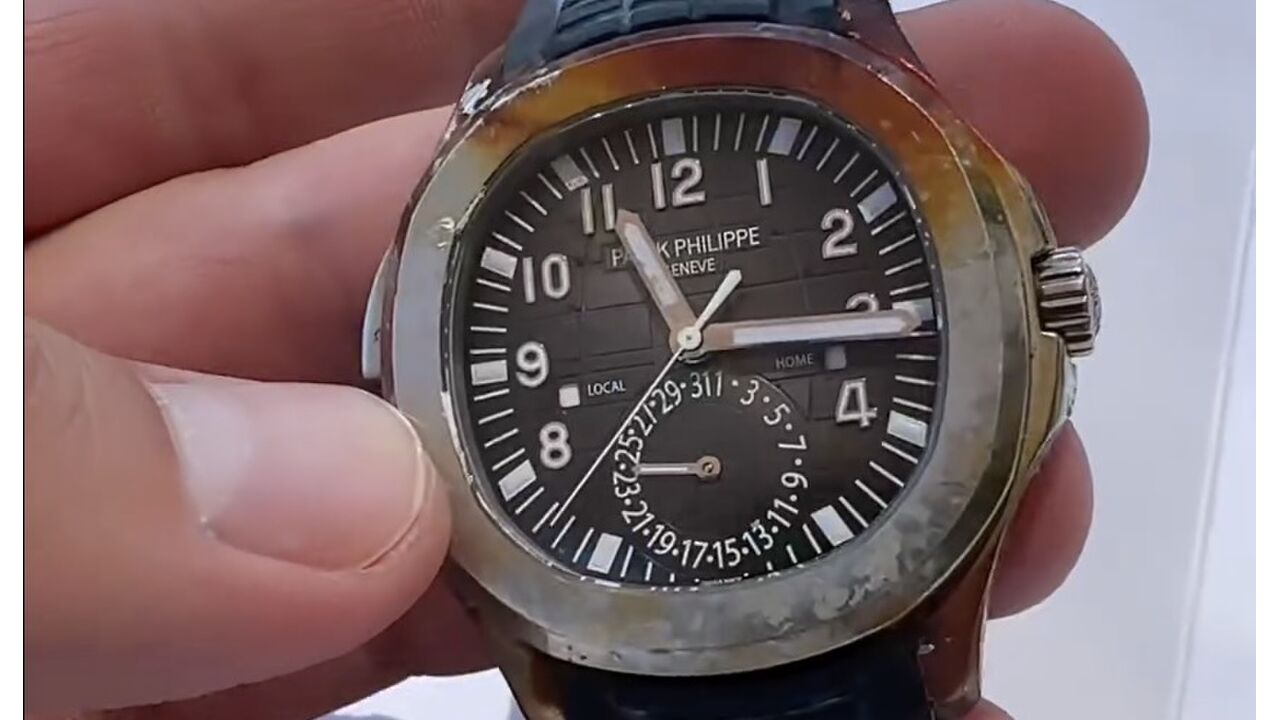 duiker vindt patek philippe horloge