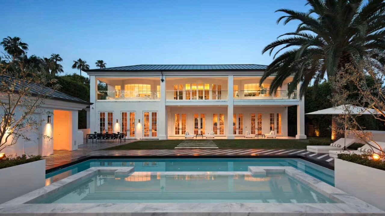 De villa van Floyd Mayweather in Beverly Hills