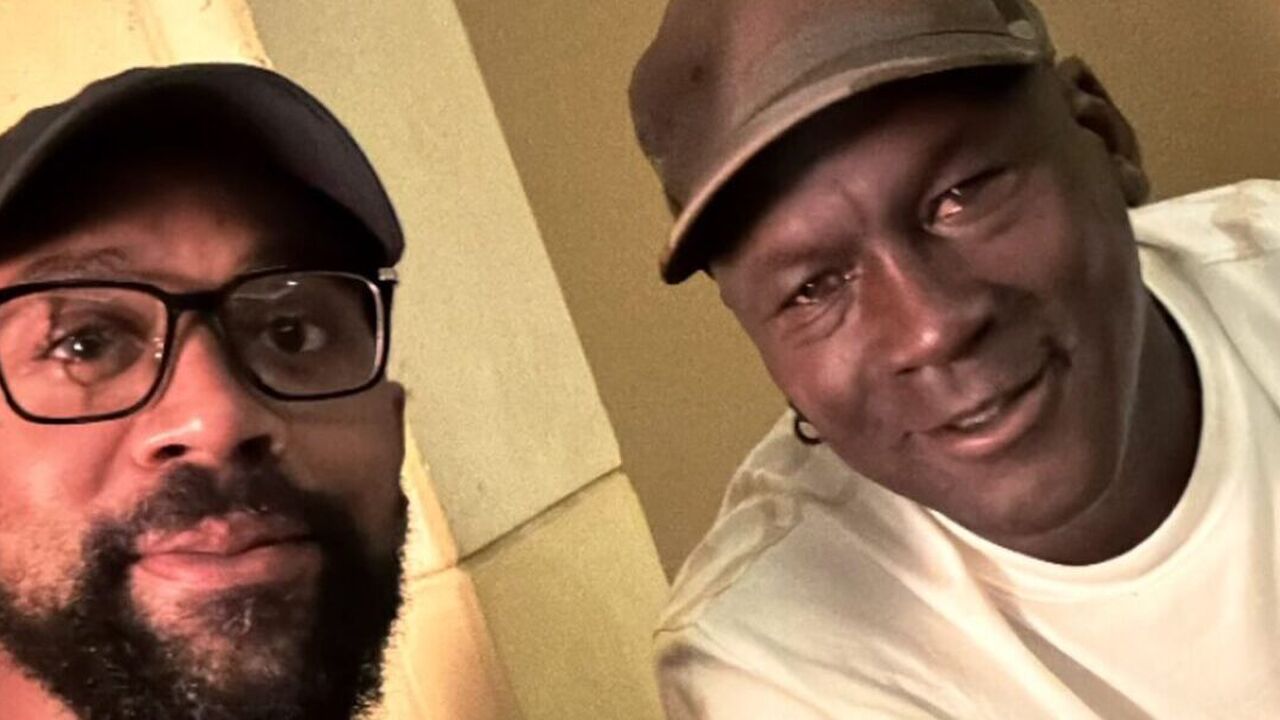 michael jordan met zoon