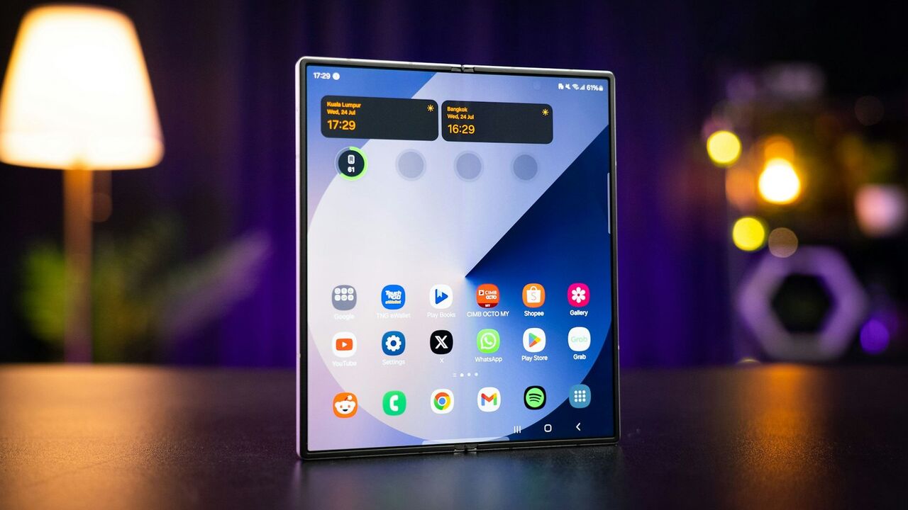 Samsung oprolbare telefoon 2025