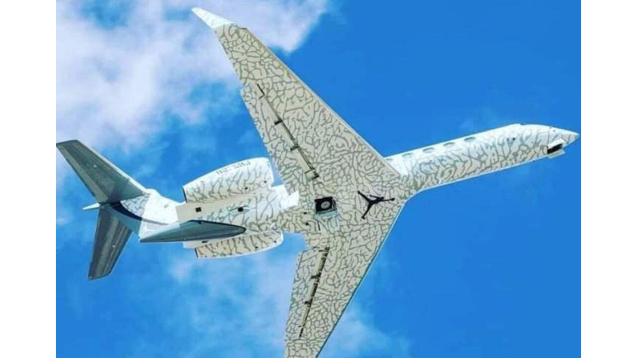 michael jordan jet