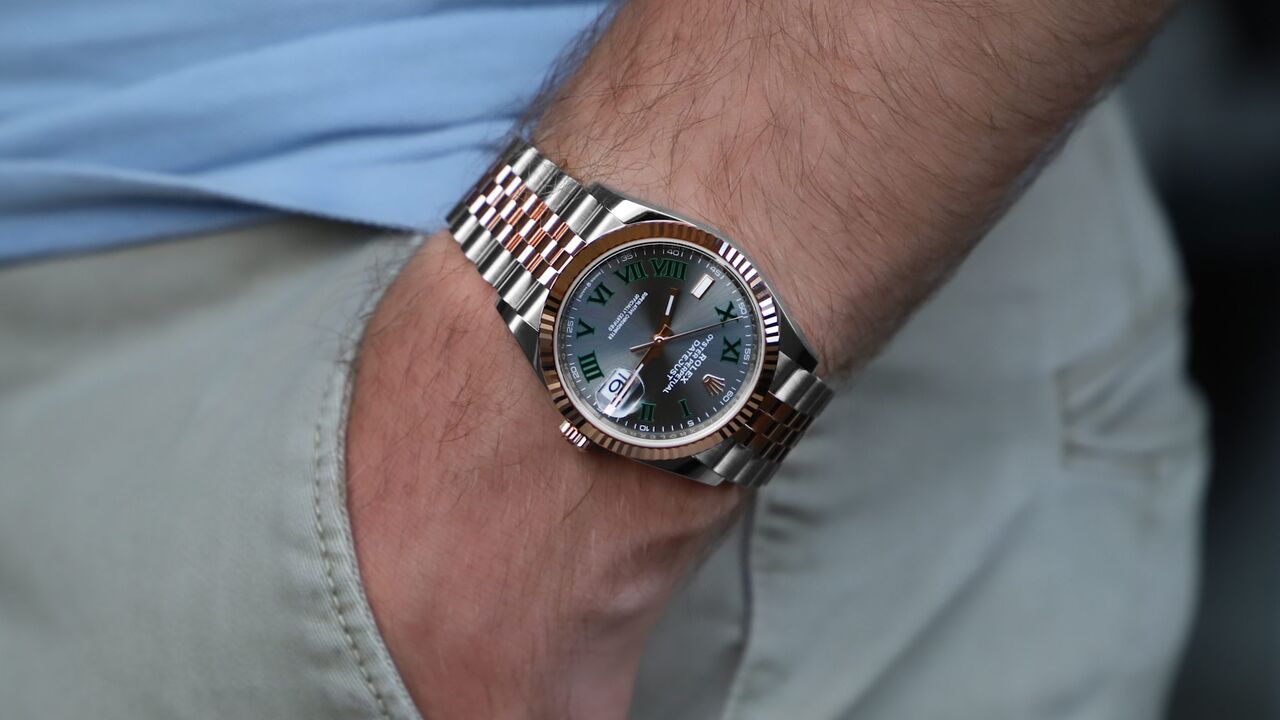 elegant rolex horloge