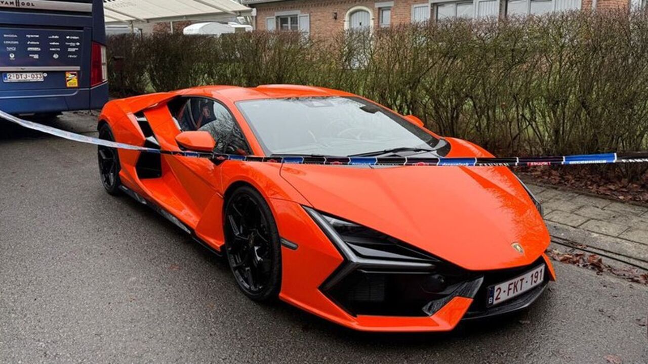 Mathieu van der Poel Lamborghini