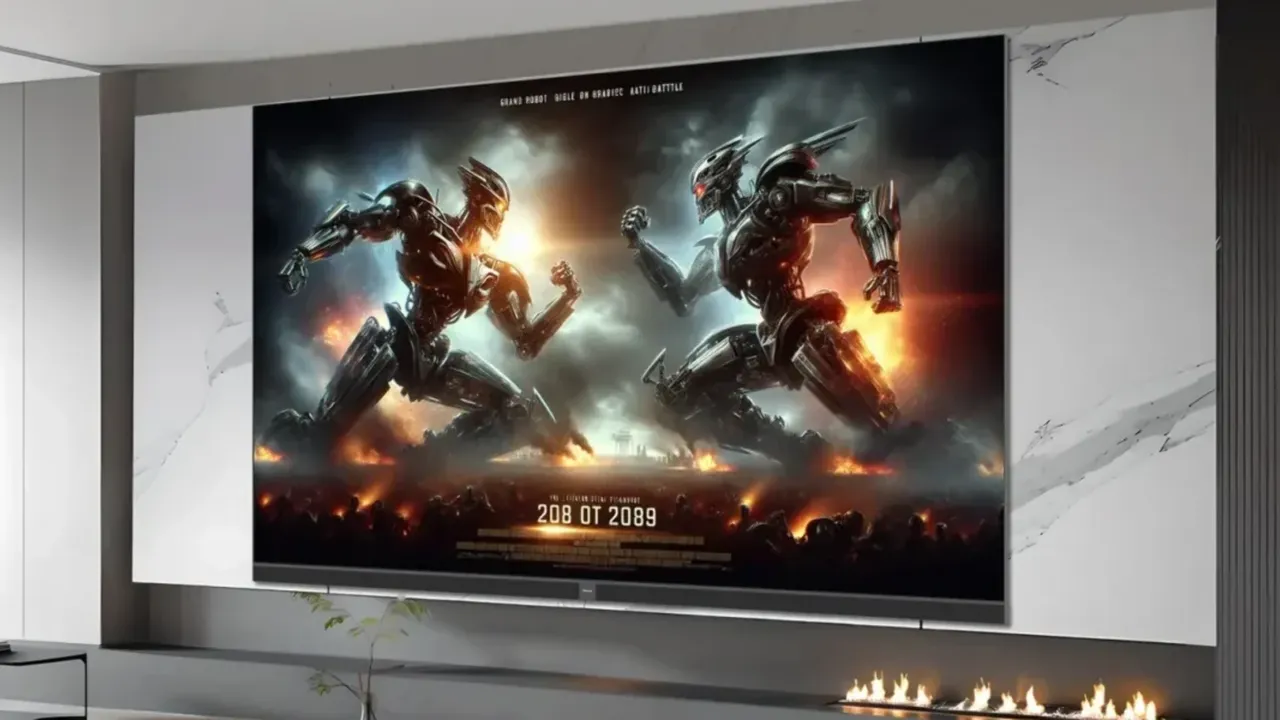 136 inch tv
